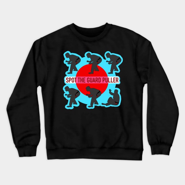 Spot the Guard Puller Crewneck Sweatshirt by undersideland